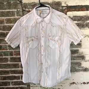 Arizona jeans company western short sleeve